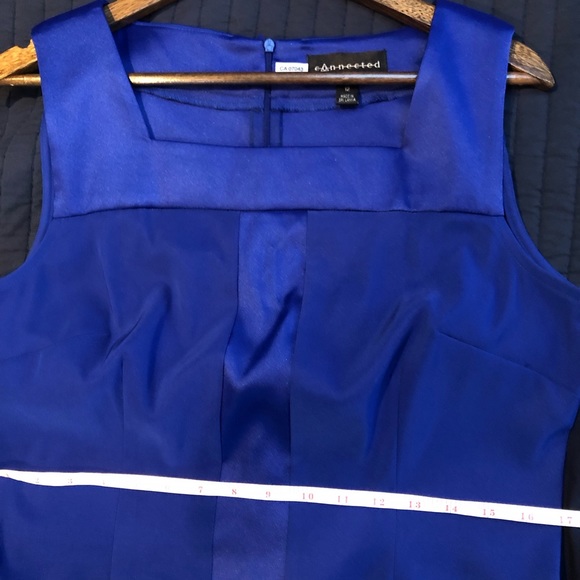 Blue shift dress size 12 - Picture 4 of 9